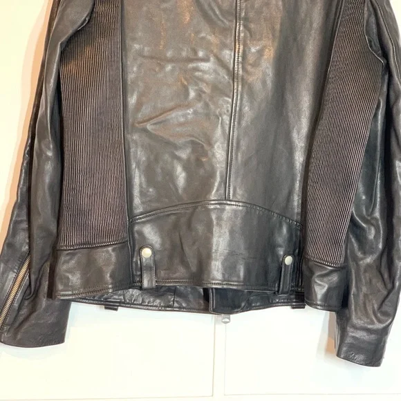 Mackage Finn Leather Moto Men’s Jacket - Picture 9 of 16